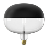 Calex Top mirror Bulb - E27 - Filament - Boden - Black
