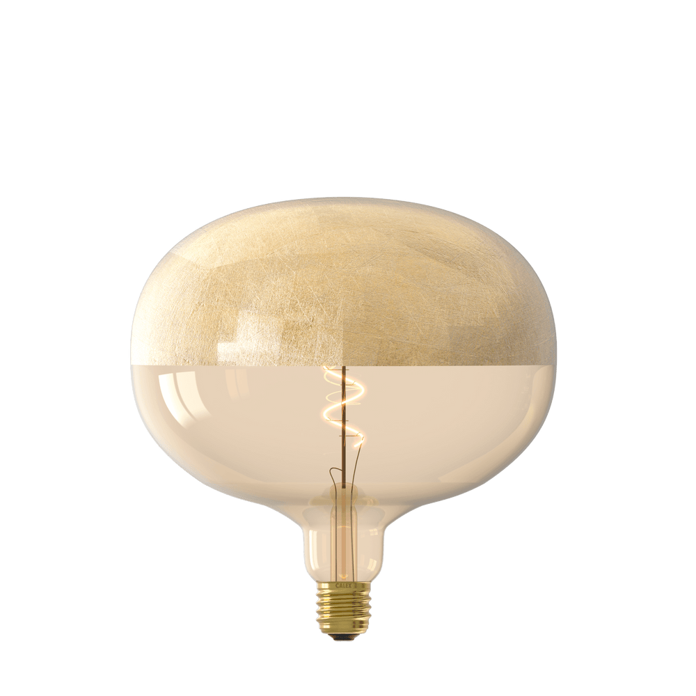 Calex Kop Spiegel Lamp - E27 - Filament - Boden - Goud