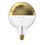 Calex Top Mirror LED Bulb - E27 - G95 - Gold