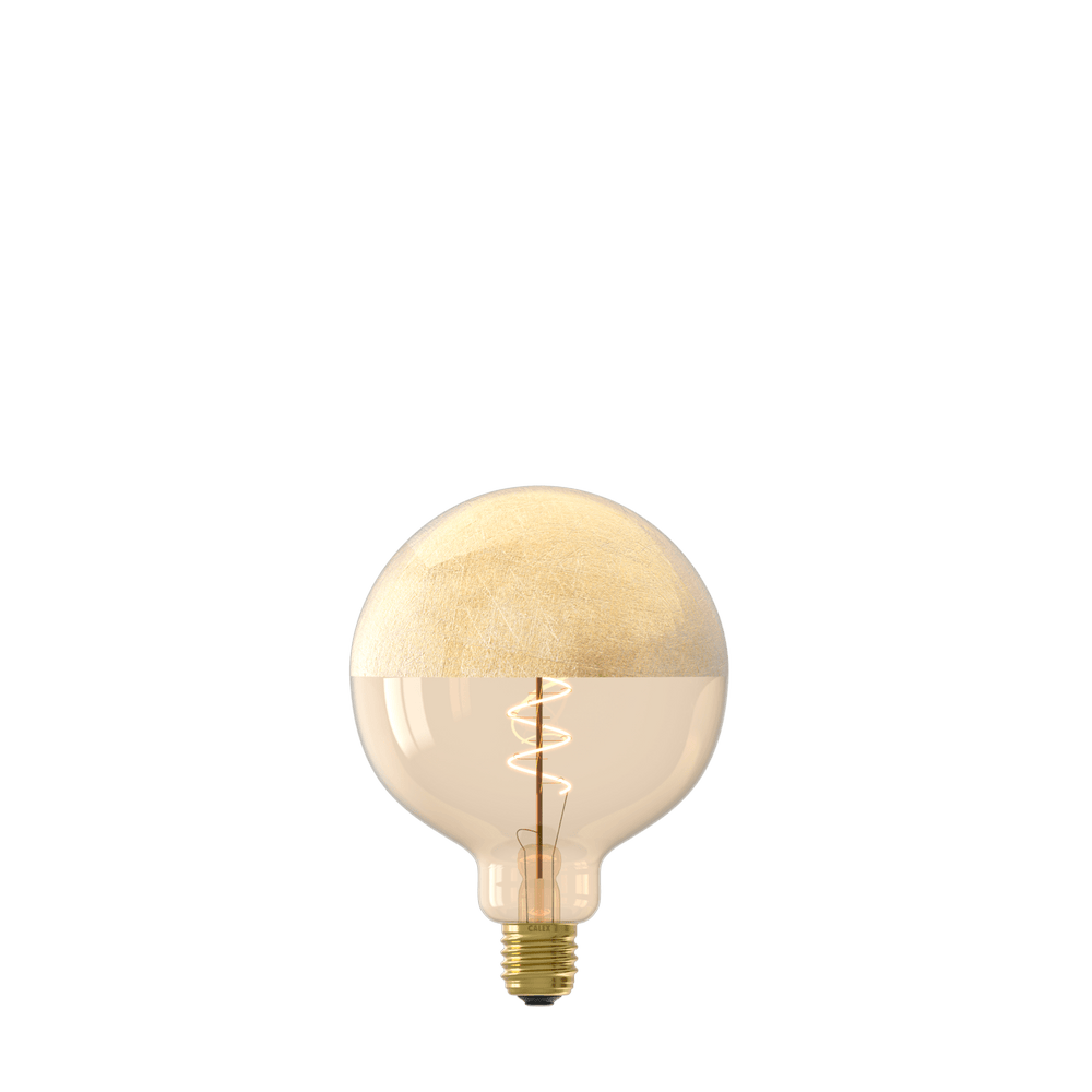 Calex Top spiegel Bulb - E27 - G125 - Filament - G125 - Goud