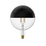 Calex Kop Spiegel Lamp - E27 - Filament - Kalmar - Zwart