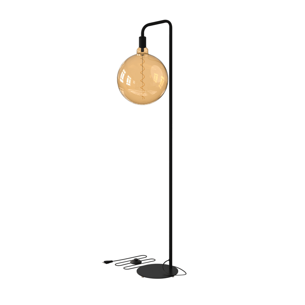 Calex U-Line Vloerlamp - E27 - Zwart