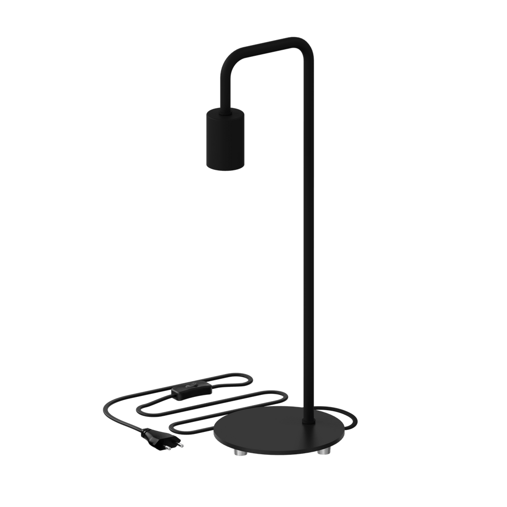 Calex U-Line Tafellamp - E27 - Zwart