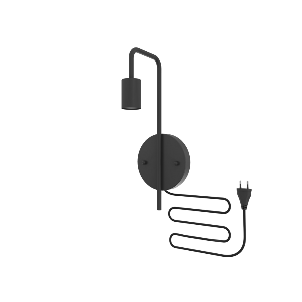 Calex Wandlamp - E27 - Zwart