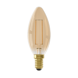 Calex Lampe LED à filament chaud - E14 - B35 - Or