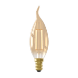 Calex Warm Filament LED Lamp - E14 - BXS35 - Gold