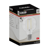 Calex Warm Filament LED Lamp - E27 - G80 - Helder - 3.5W - Dimbaar