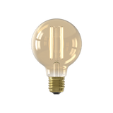 Calex Ampoule LED à filament chaud - E27 - G80 - Doré
