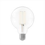 Calex Warm Filament LED Lamp - E27 - G95 - Clear - 4.5W - Dimmable