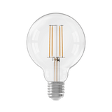 Calex Warm Filament LED Lamp - E27 - G95 - Clear - 4.5W - Dimmable