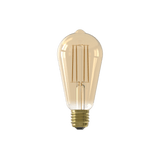 Calex Warm Filament LED Lamp - E27 - ST64 - Goud