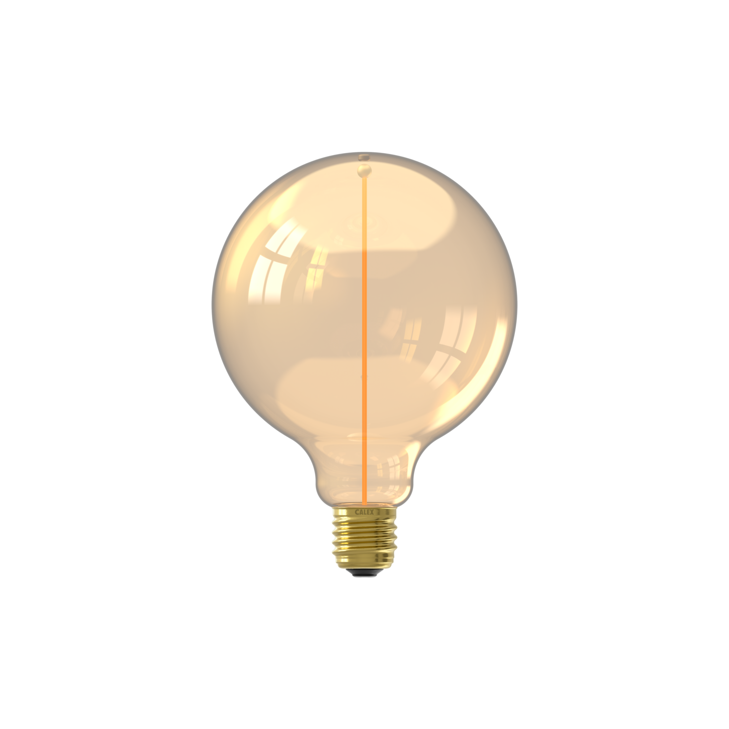 Calex Magneto LED Lamp - E27 - G125 - Gold