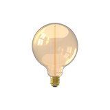 Calex Magneto LED Lamp - E27 - G125 - Gold