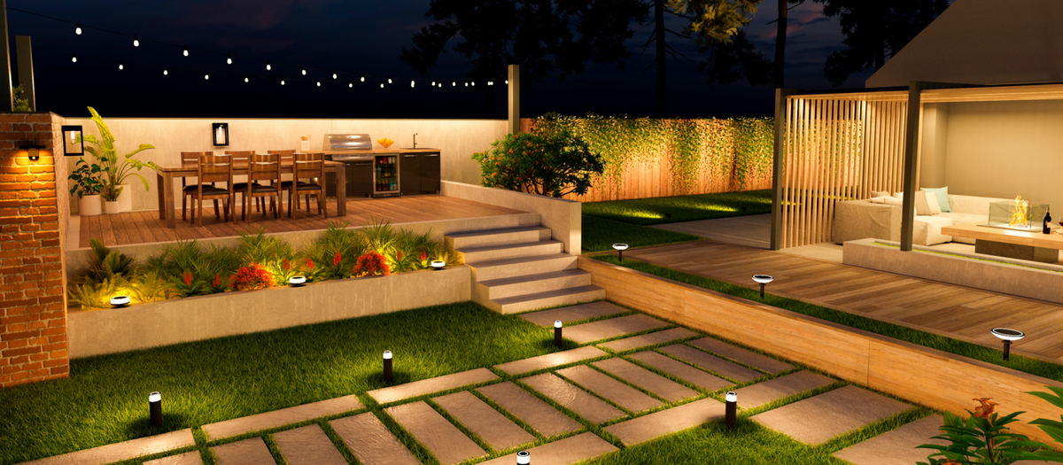 Ontdek de kracht van slimme verlichting voor buiten