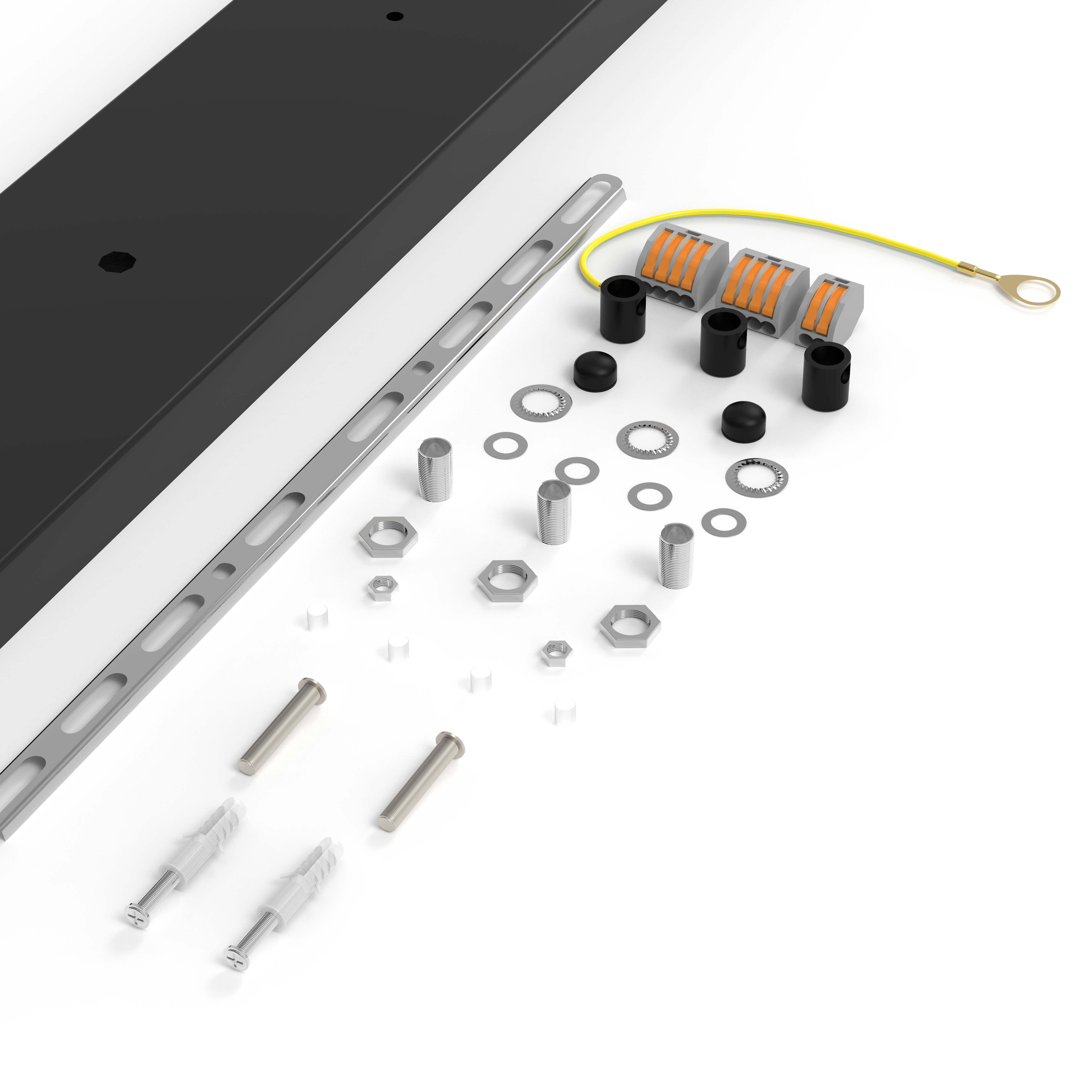 Calex Creations Plafondbalk - 3 gaten - Zwart