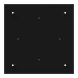 Calex Creations Ceiling plate - Black - 4 holes