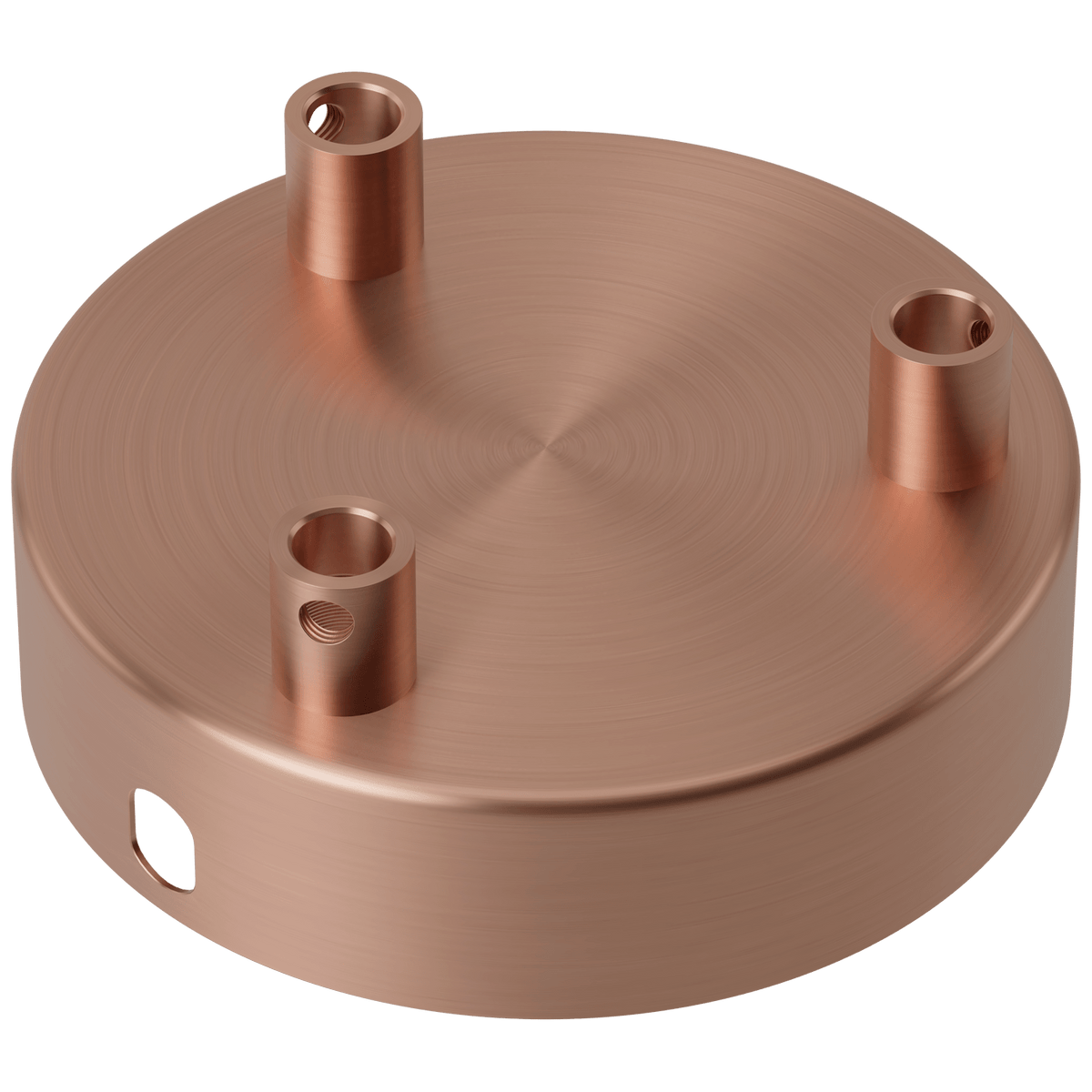 Calex Creations Plafond plaat - Koper - 3 gaten