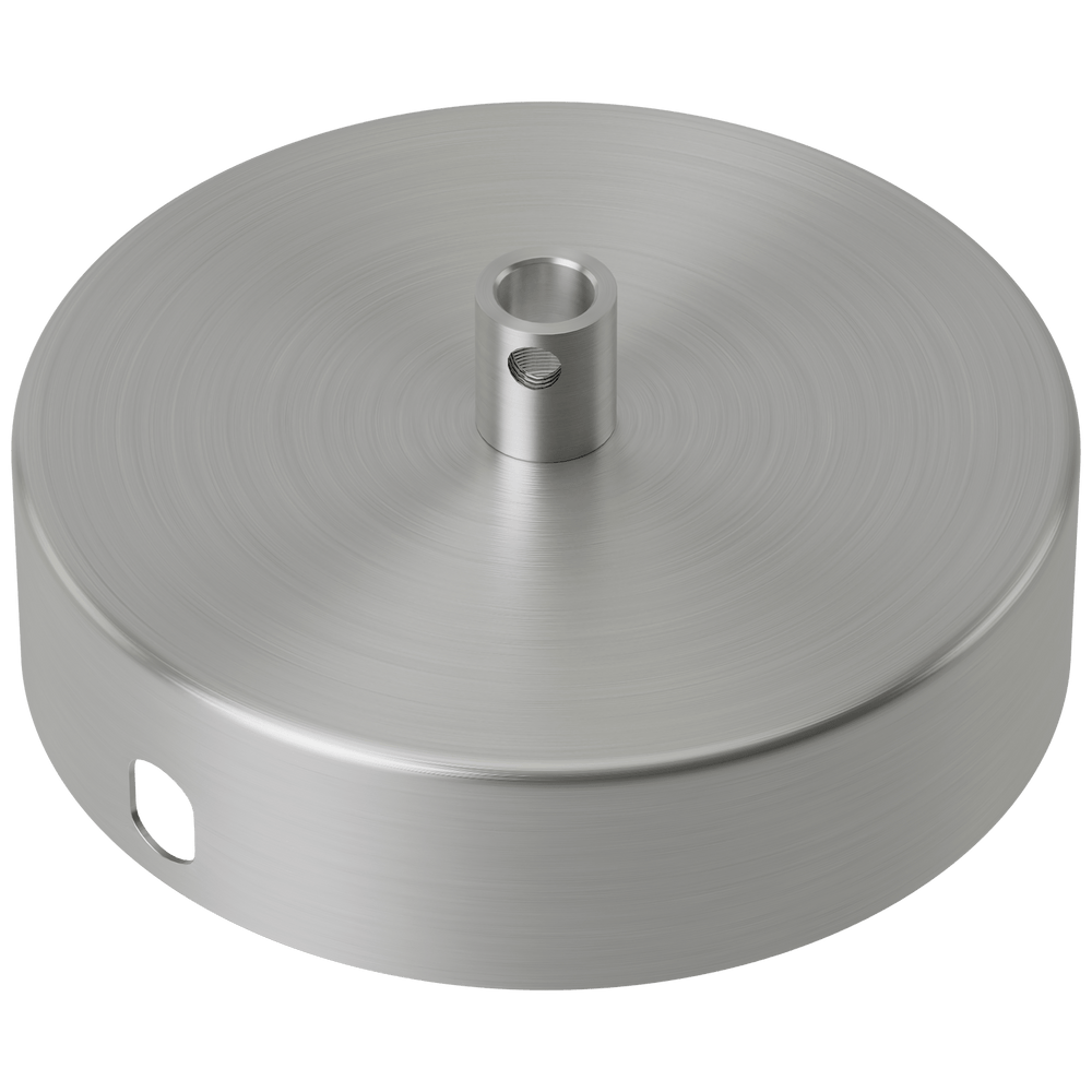 Calex Creations Plafond plaat - Nikkel - 1 gat