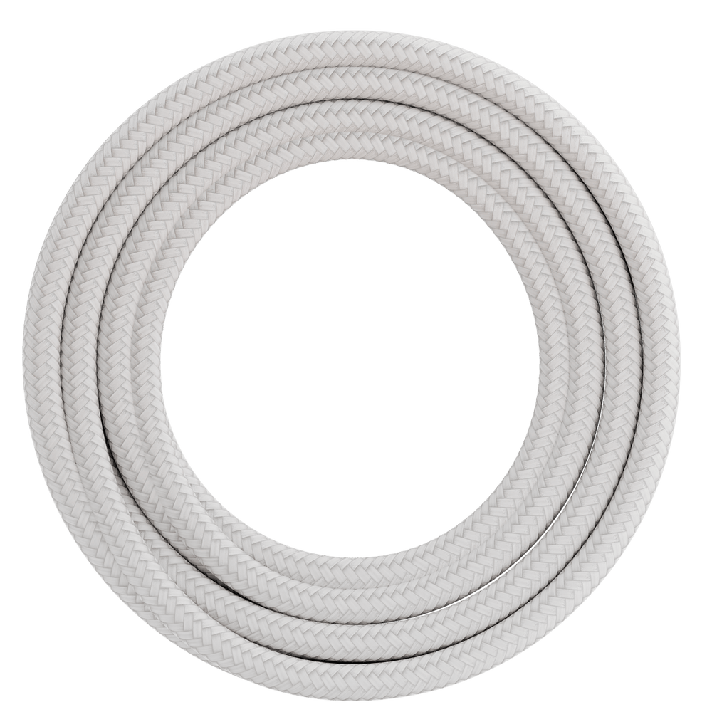Calex Creations Textiel kabel - Wit - 1.5meter
