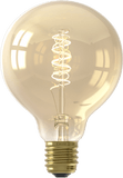 Calex Flex Filament LED Lamp - E27 - G95 - Gold