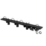 Calex Hanging Lamp - 5x E27 - 14 x 130 cm - Black