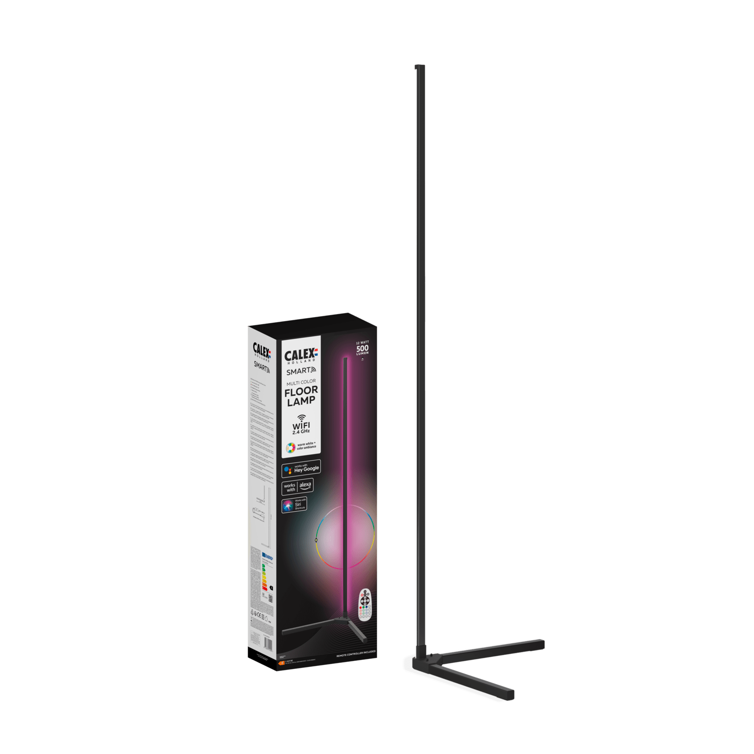 Calex Smart Vloerlamp - RGB + CCT