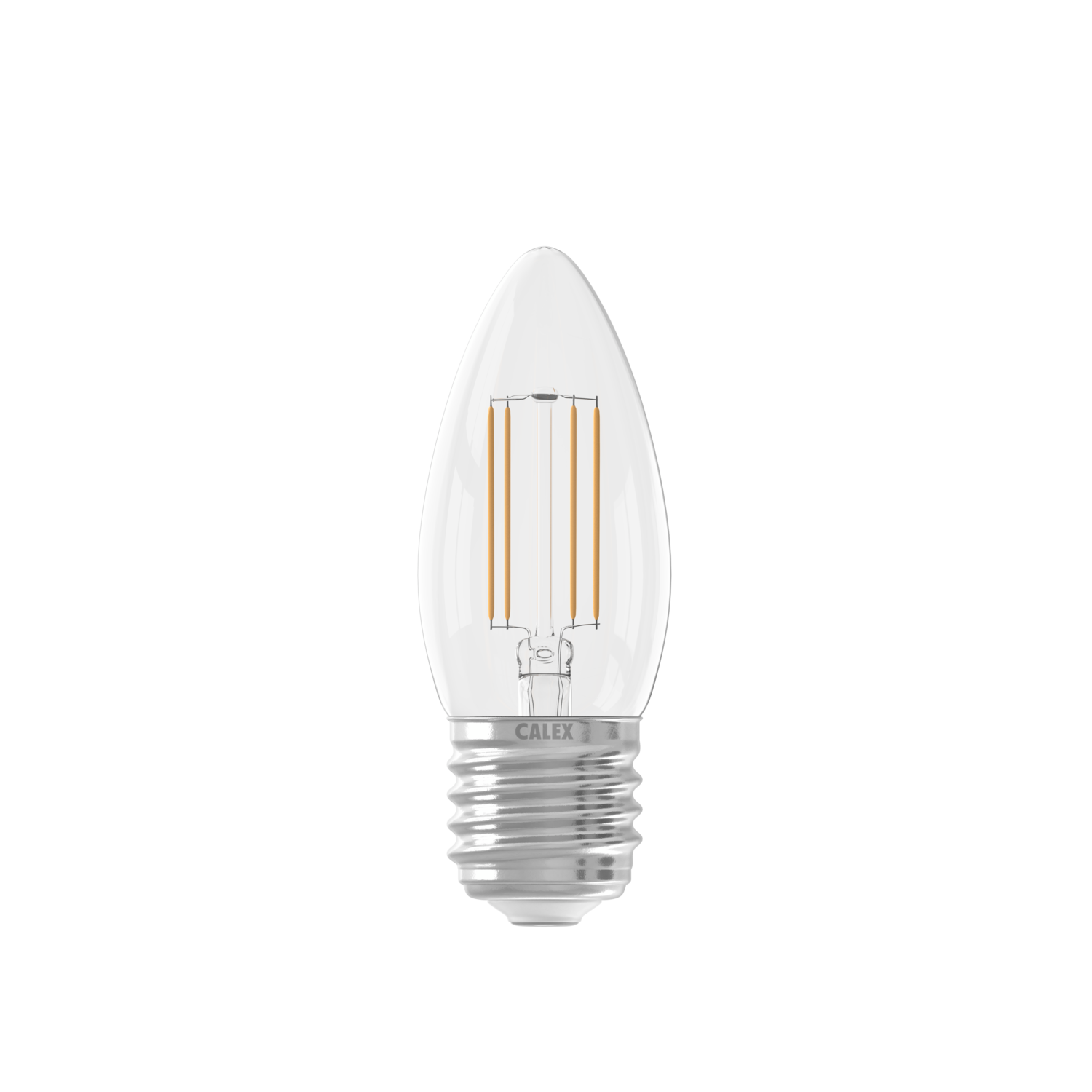 Calex Filament LED Lamp - E27 - B35 - Helder