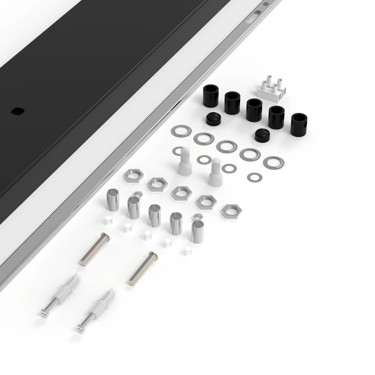 Calex Creations Plafondbalk - 5 gaten - Zwart