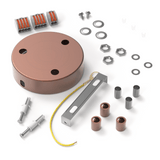 Calex Creations Plafond plaat - Koper - 3 gaten