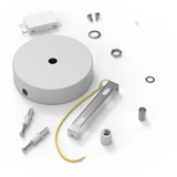 Calex Creations Plafondplaat - 1 gat - Wit