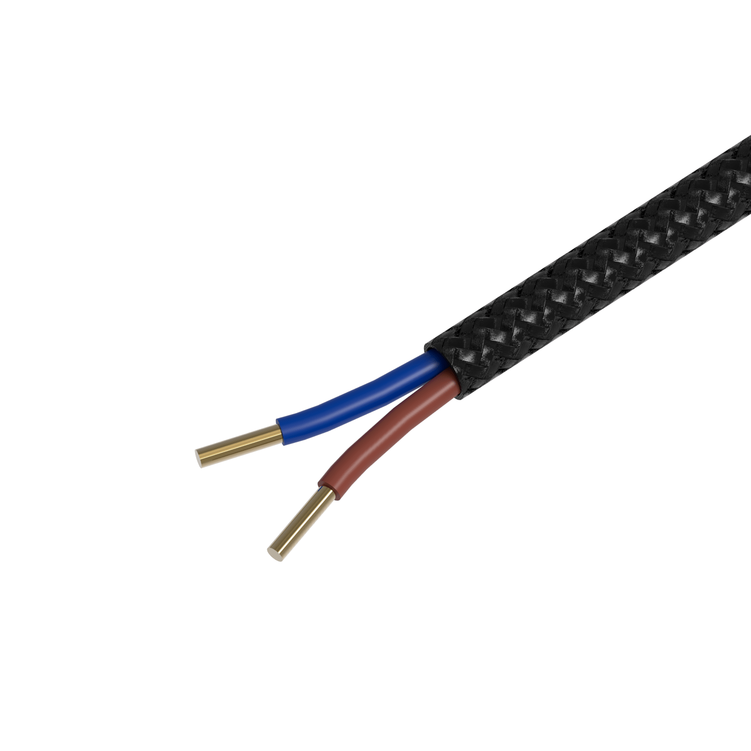 Calex Creations Textiel kabel - Zwart - 1.5meter