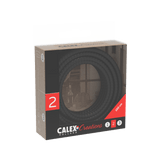 Calex Creations Textiel kabel - Zwart - 1.5meter