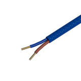 Calex Creations Textiel kabel - Blauw - 1.5meter