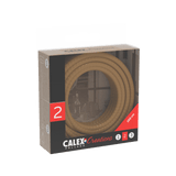 Calex Creations Textiel kabel - Goud - 1.5meter