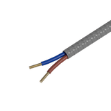 Calex Creations Textiel kabel - Grijs - 1.5meter