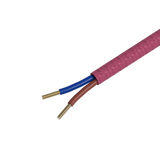 Calex Creations Textiel kabel - Roze - 1.5meter