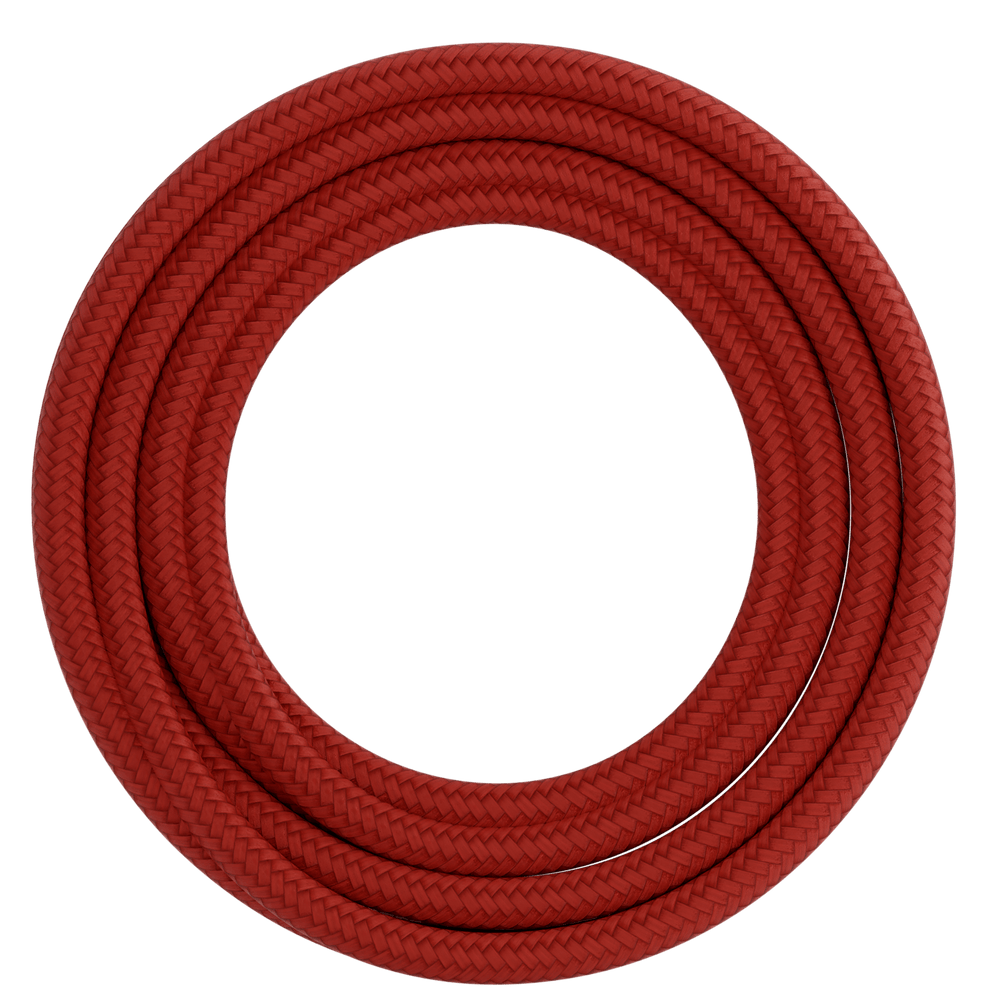 Calex Creations Textiel kabel - Rood - 1.5meter