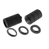 Calex Creations Fitting - E27 - 3-Ring model - Zwart