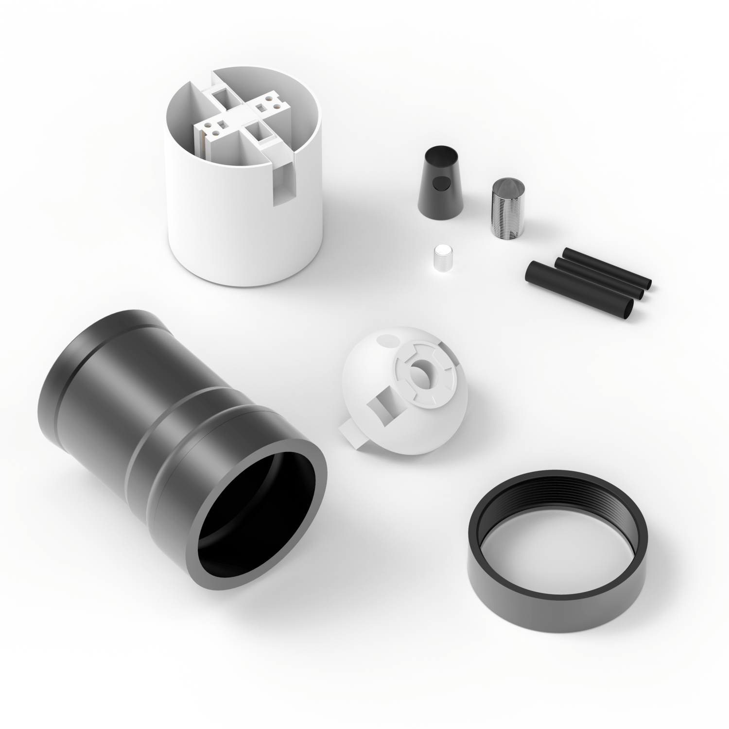 Calex Creations Fitting - E27 - Peak model - Zwart