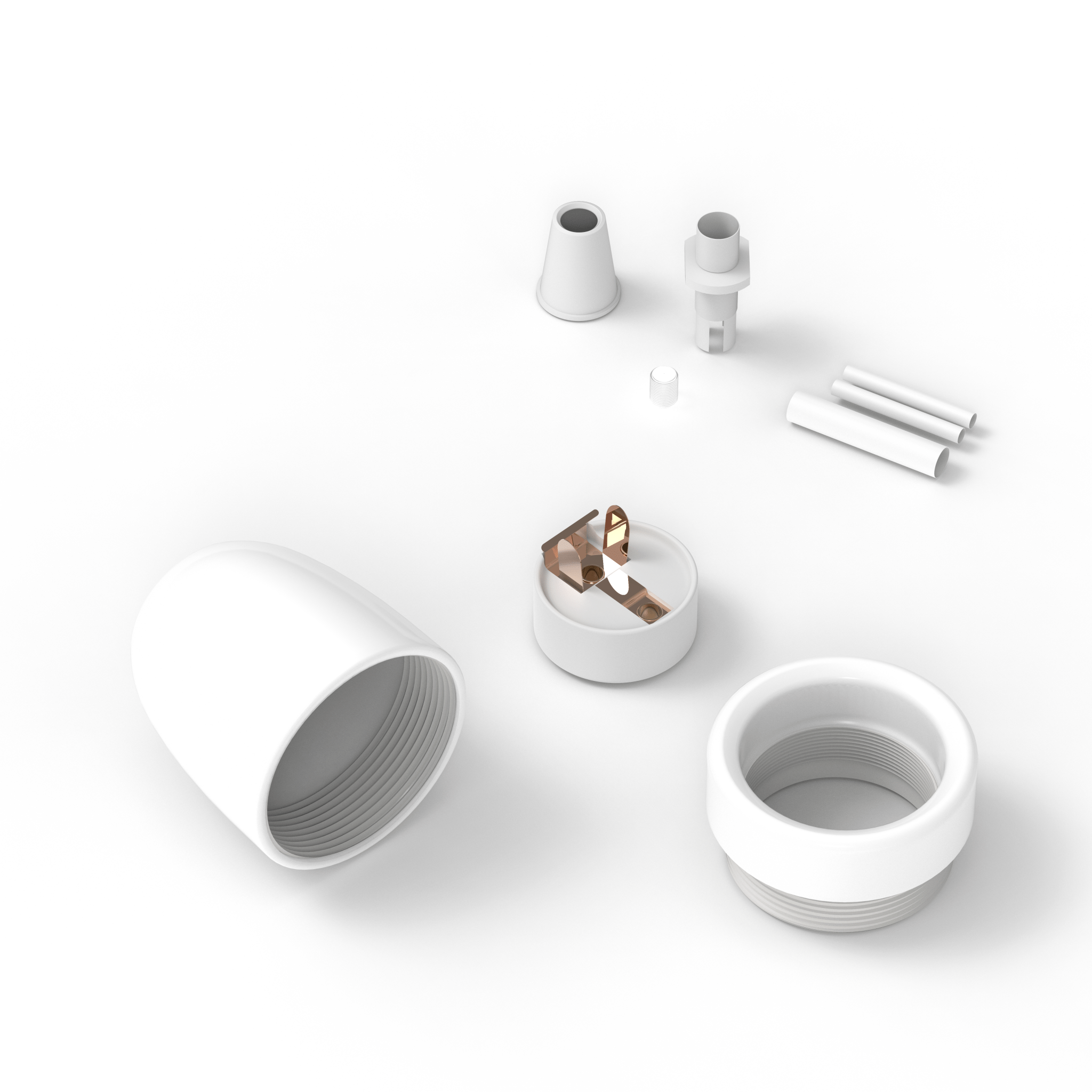 Calex Creations Fitting - Wit