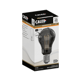 Calex Crown LED Lamp - E27 - A60 - Titanium - 3.5W - Dimbaar