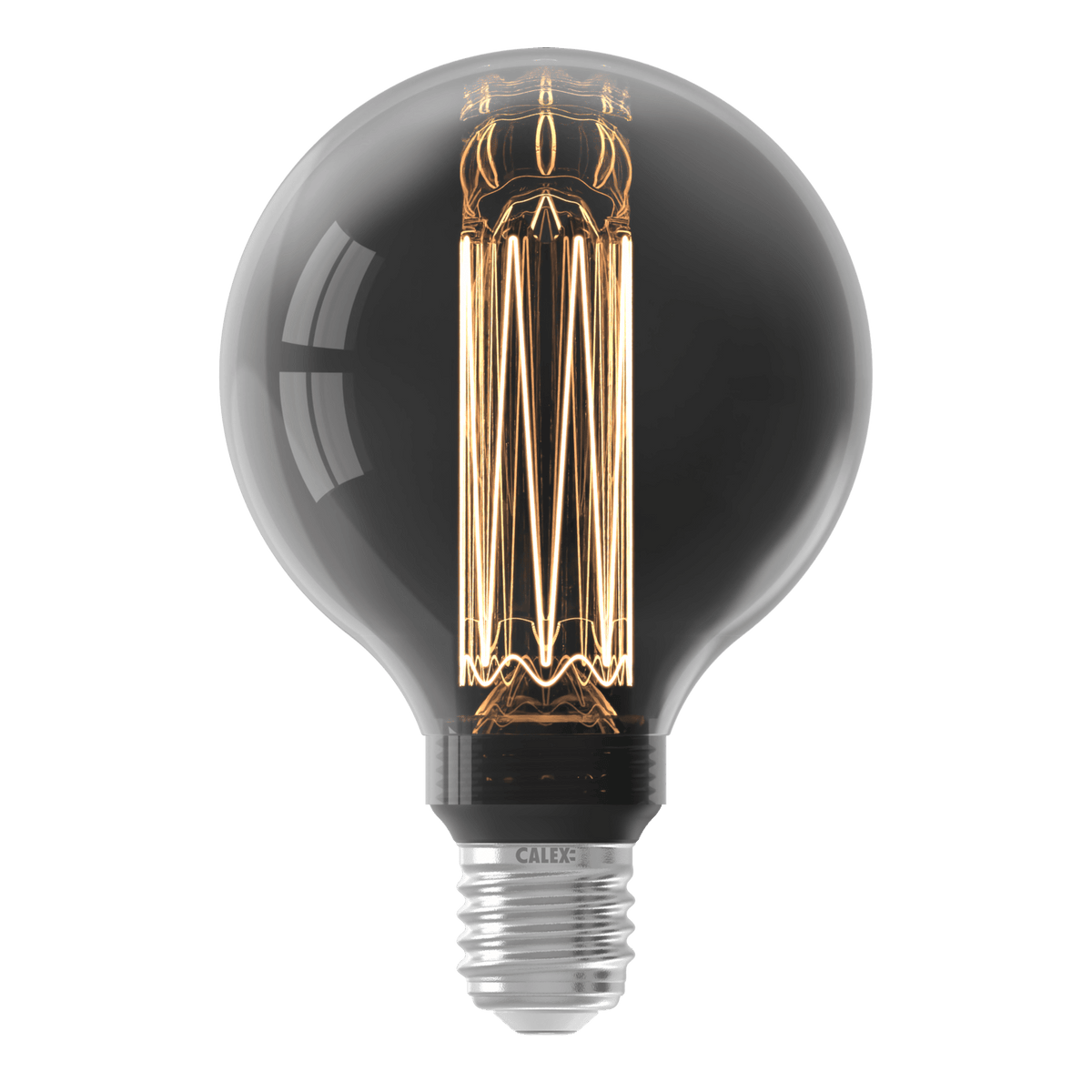 Calex Crown Series LED Bulb - E27 - G95 - Titanium