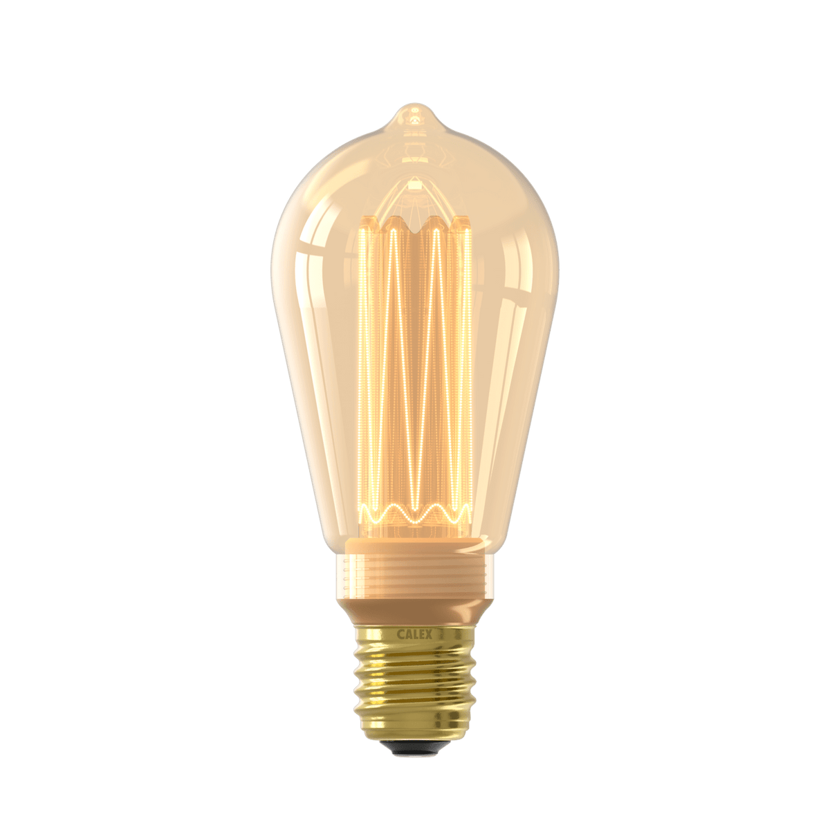 Calex Crown Series LED Bulb - E27 - ST64 - Gold