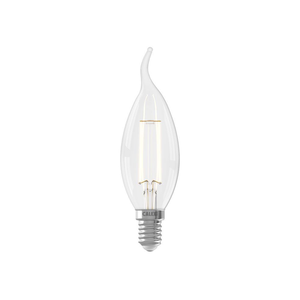 Calex Filament LED Lamp - E14 - BXS35 - Clear