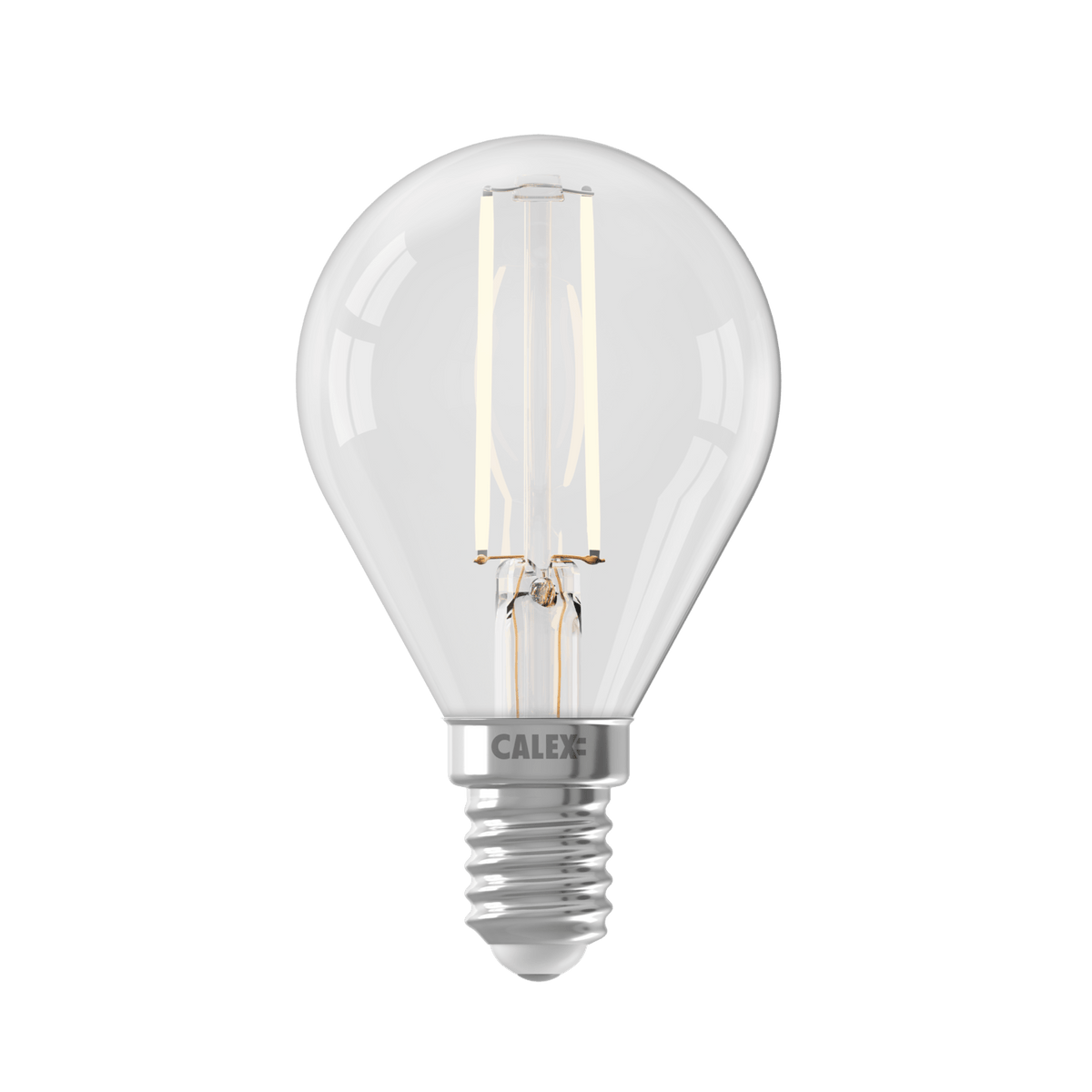 Calex Lampe LED à filament - E14 - P45 - Transparent