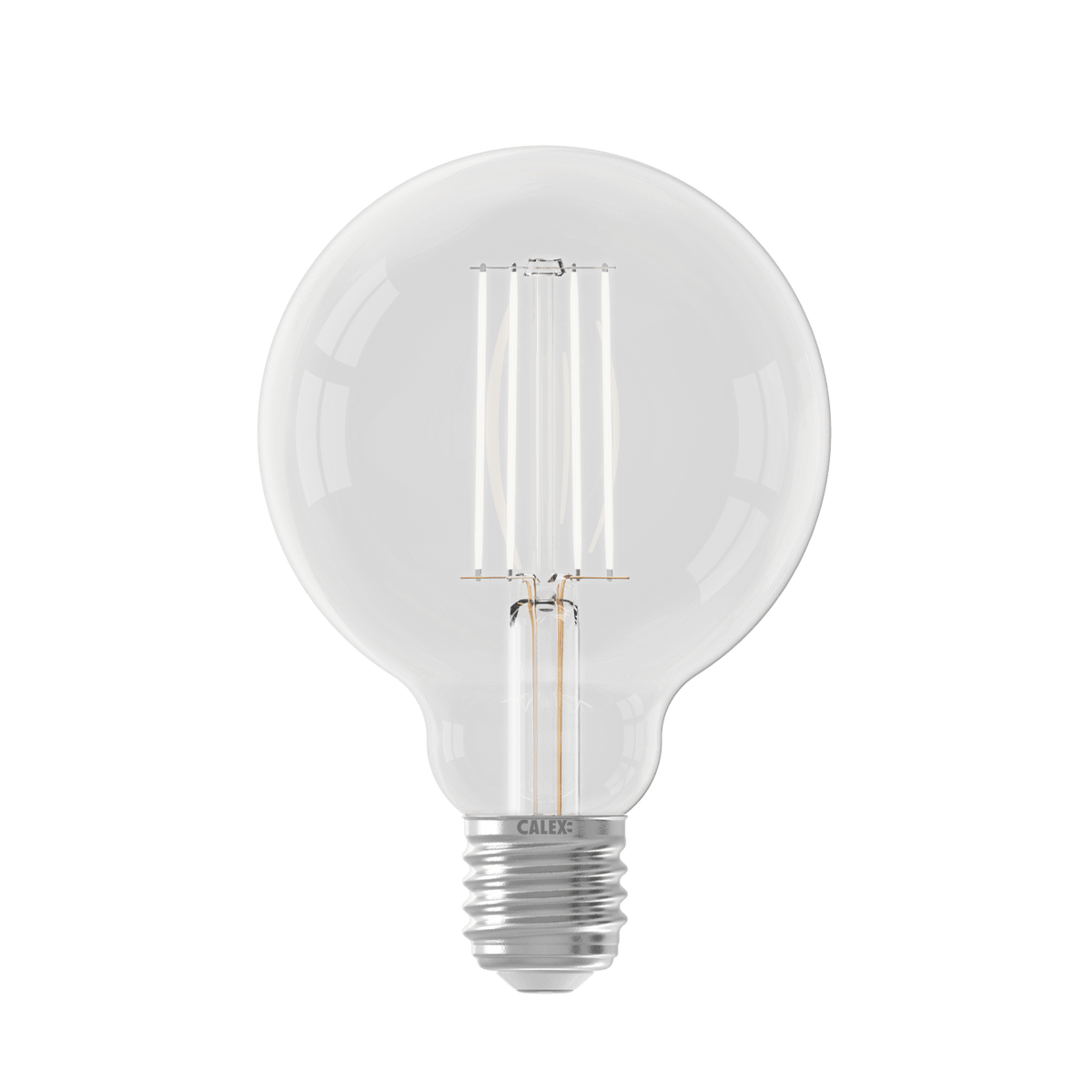 Calex Filament LED Lamp - E27 - G95 - Clear