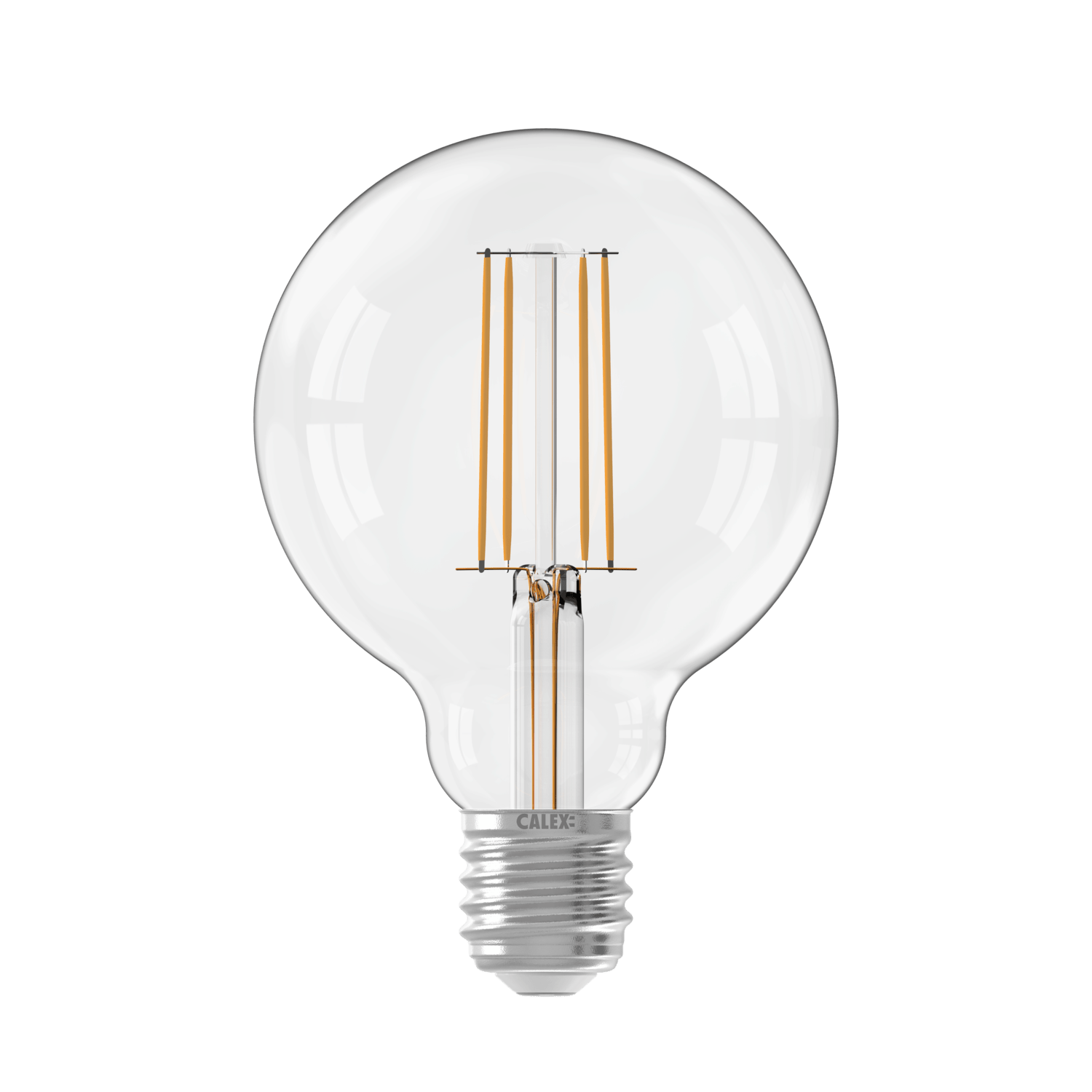 Calex Filament LED Lamp - E27 - G95 - Clear