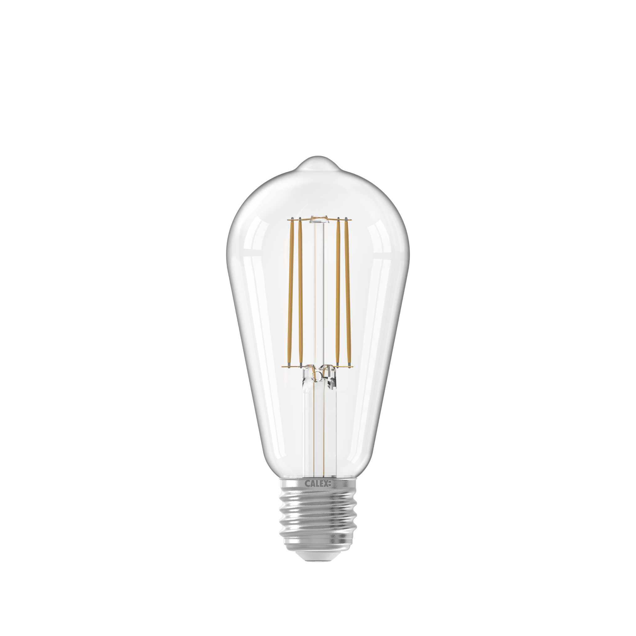 Calex Filament LED Lamp - E27 - ST64 - Clear