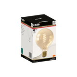 Calex Flex Filament LED Lamp - E27 - G95 - Gold