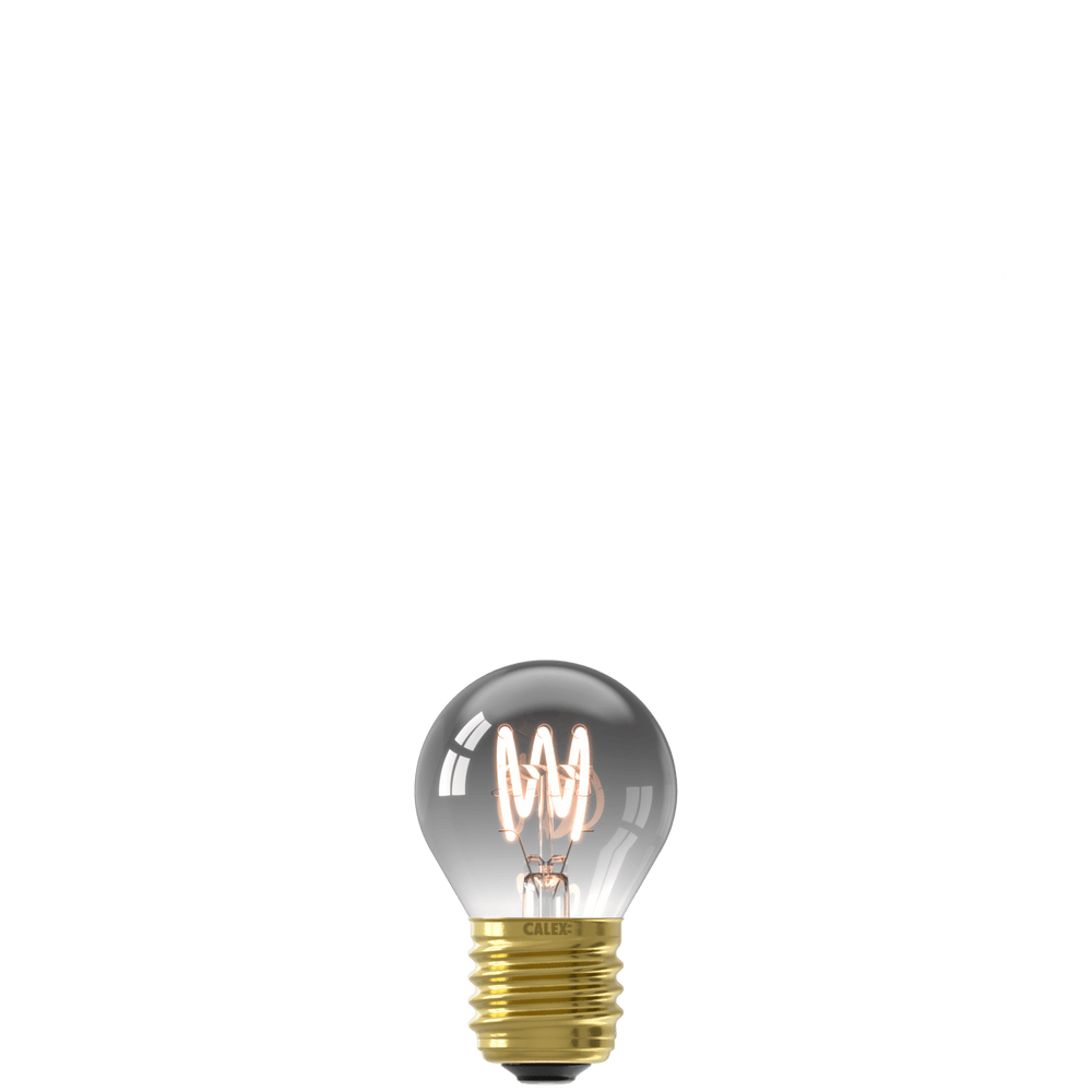 Calex Flex Filament LED Lamp - E27 - P45 - Titanium
